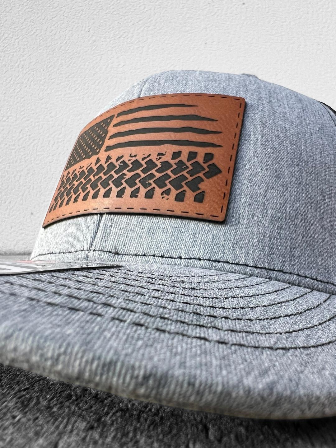 Tire Track American Flag